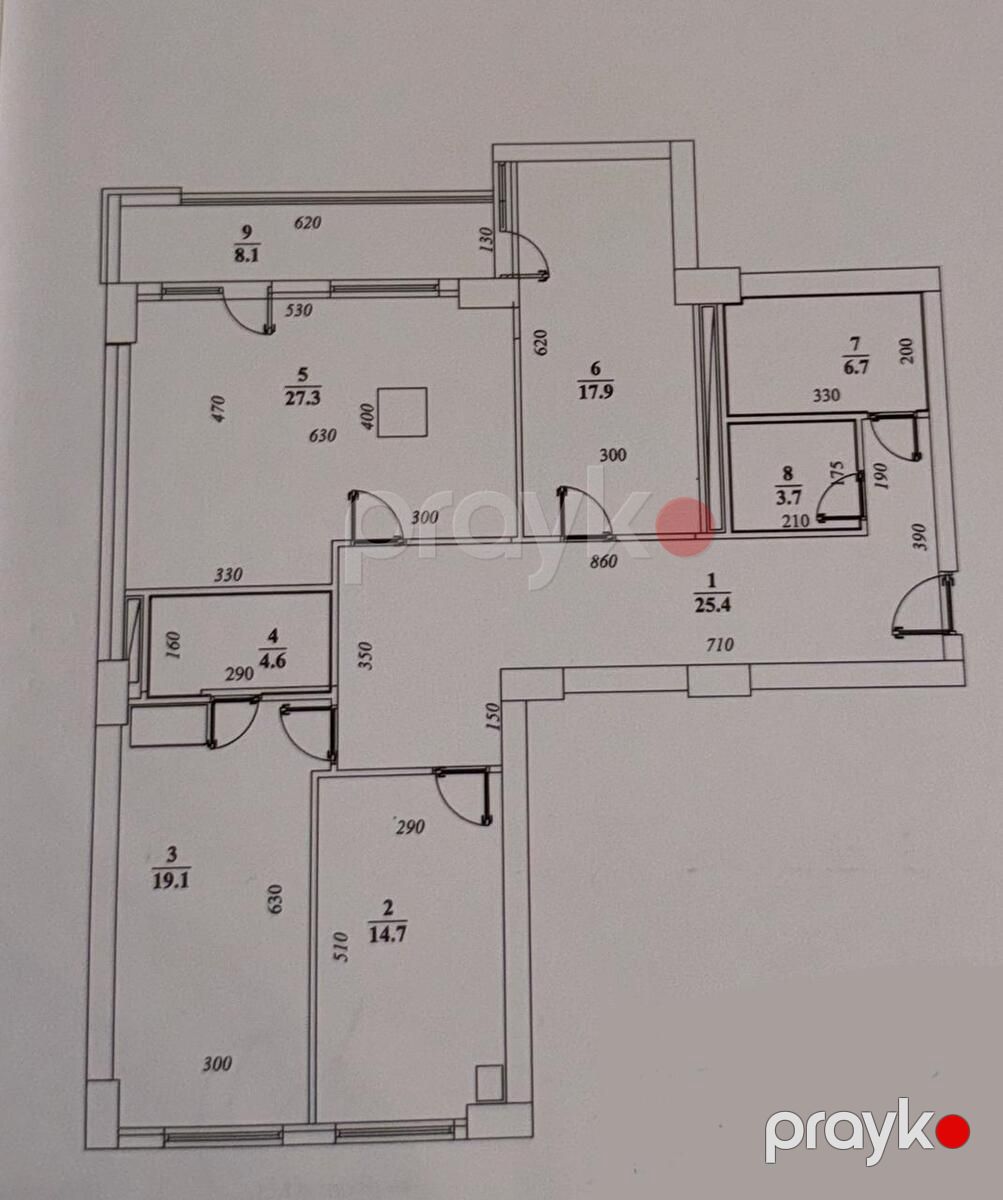 Satılır 3 otaqlı yeni tikili 135 m² — Mənzil, Bakı (2)