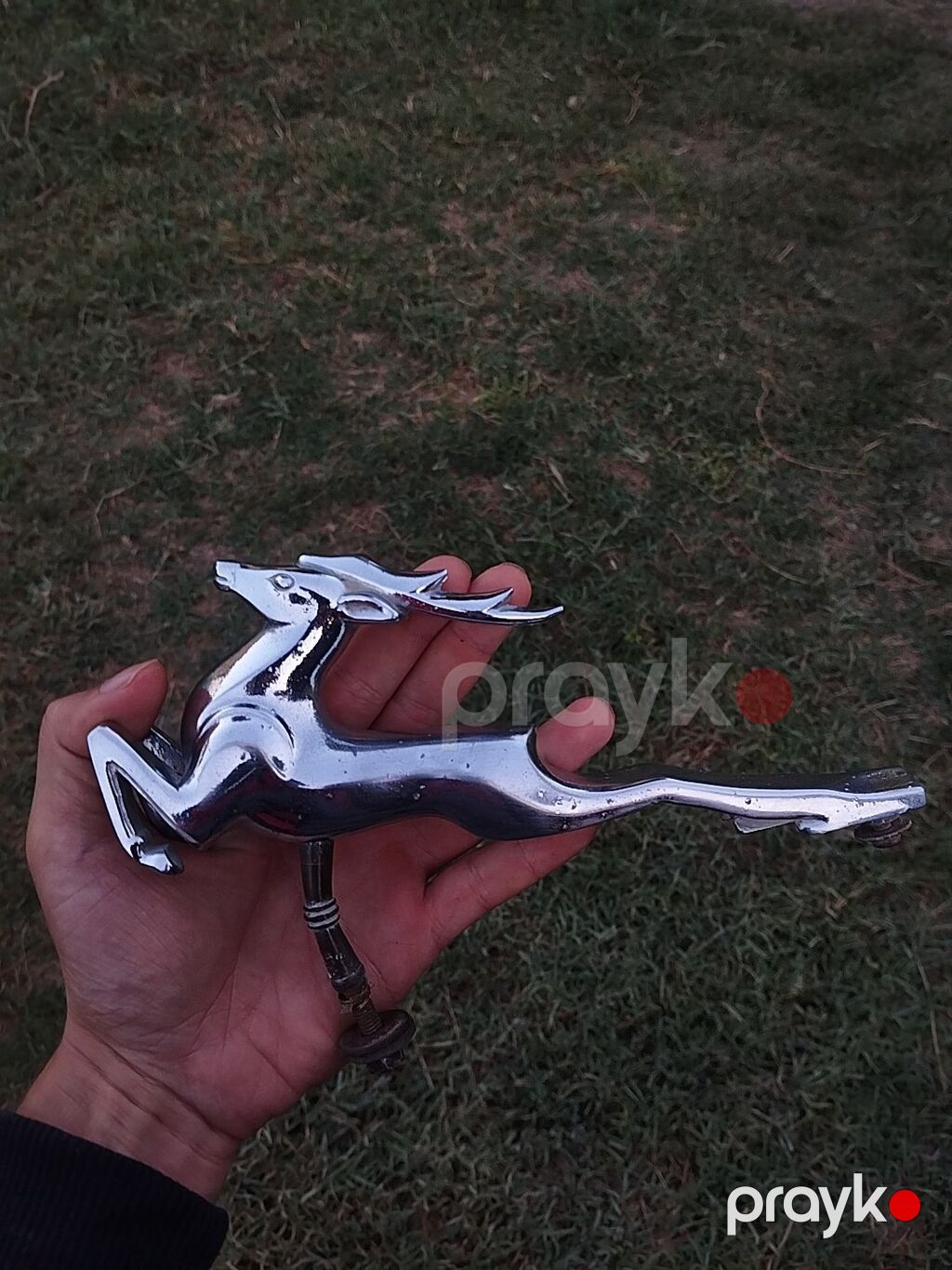 Məhsul: Xrom avtomobil ornamentı – qaçan maral fiquru (kapot emblemi) — Digər, Bakı (3)