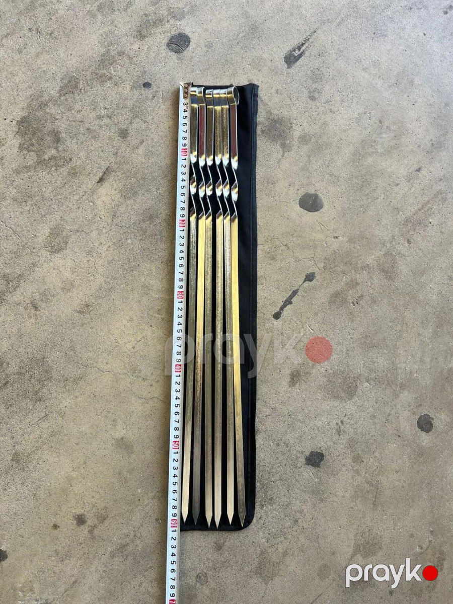 Şiş tikə 1.0x60sm 6pcs parçada — Dacha və bağ, Bakı (2)