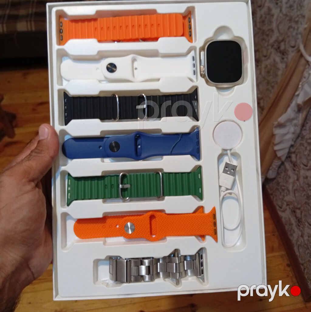 Yeni, Smart saat, Sensor ekran, rəng - Boz — Ağıllı saatlar, Bakı (2)