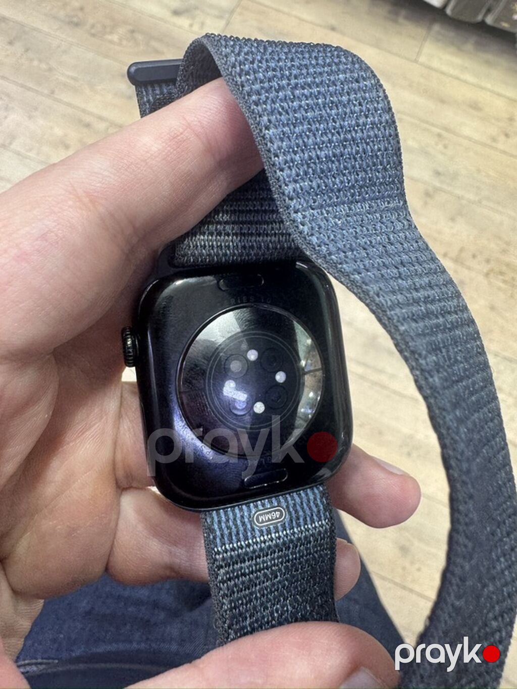 Apple Watch 10,46mm ideal veziyyetde karobka usb var 100pil — Ağıllı saatlar, Bakı (4)