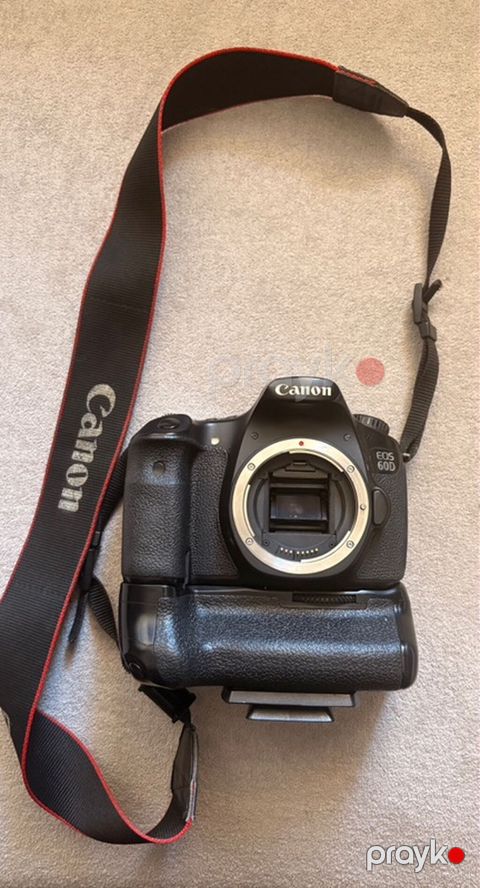 Canon EOS 60D Dslr fotoaparat dəsti Çanta ve adaptr hediyye — Bakı