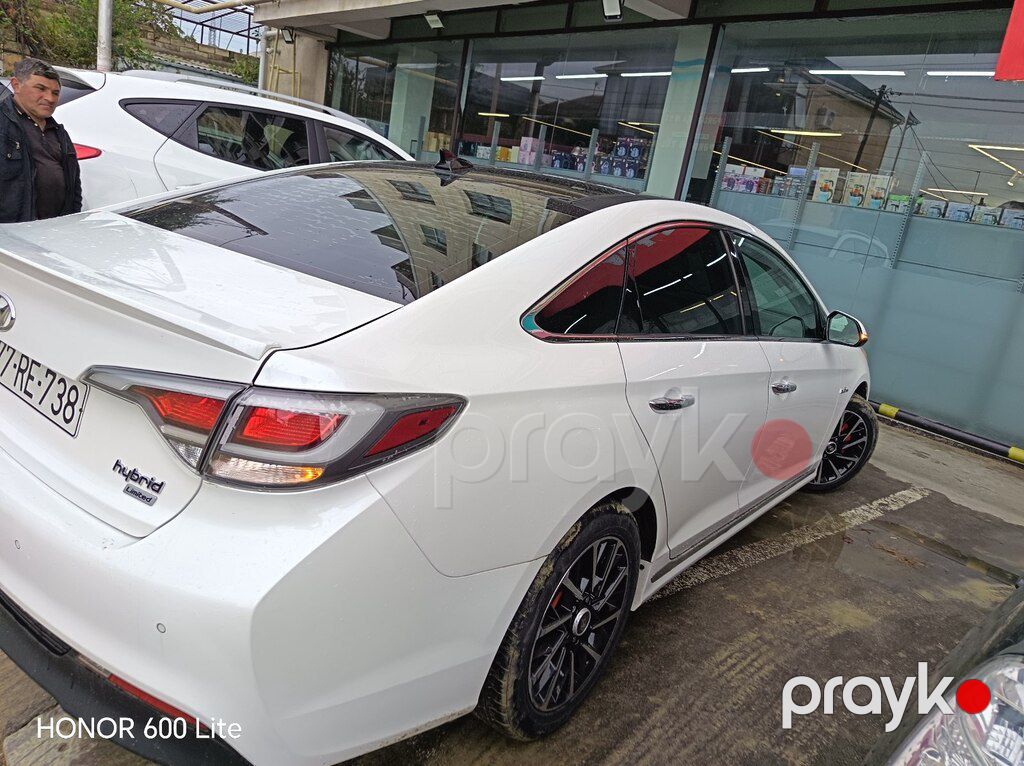 Hyundai Sonata, 2.0 L, 1.4 kWh, 2016 il, 194 594 km — Avtomobillər, Bakı (4)