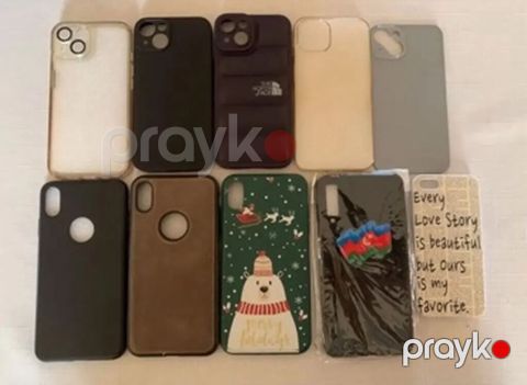 Telefon üçün müxtəlif keyslər dəsti - Model uyğunluğu: əsasən iPhone — Bakı