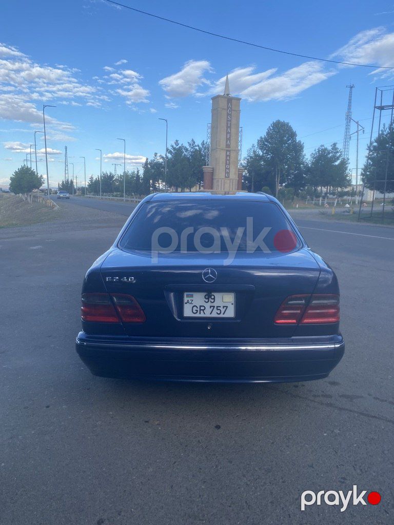 Mercedes E 240, 2.4 L, 1999 il, 250 000 km — Avtomobillər, Qazax (7)