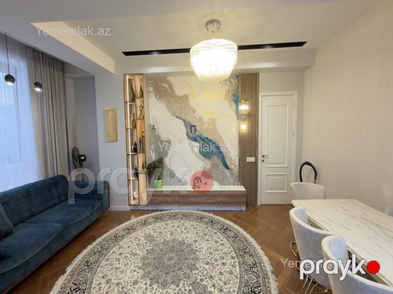 Satılır 3 otaqlı Bina evi menzil (Yeni tikili), 108 m², Nərimanov rayonu — Mənzil, Bakı (5)