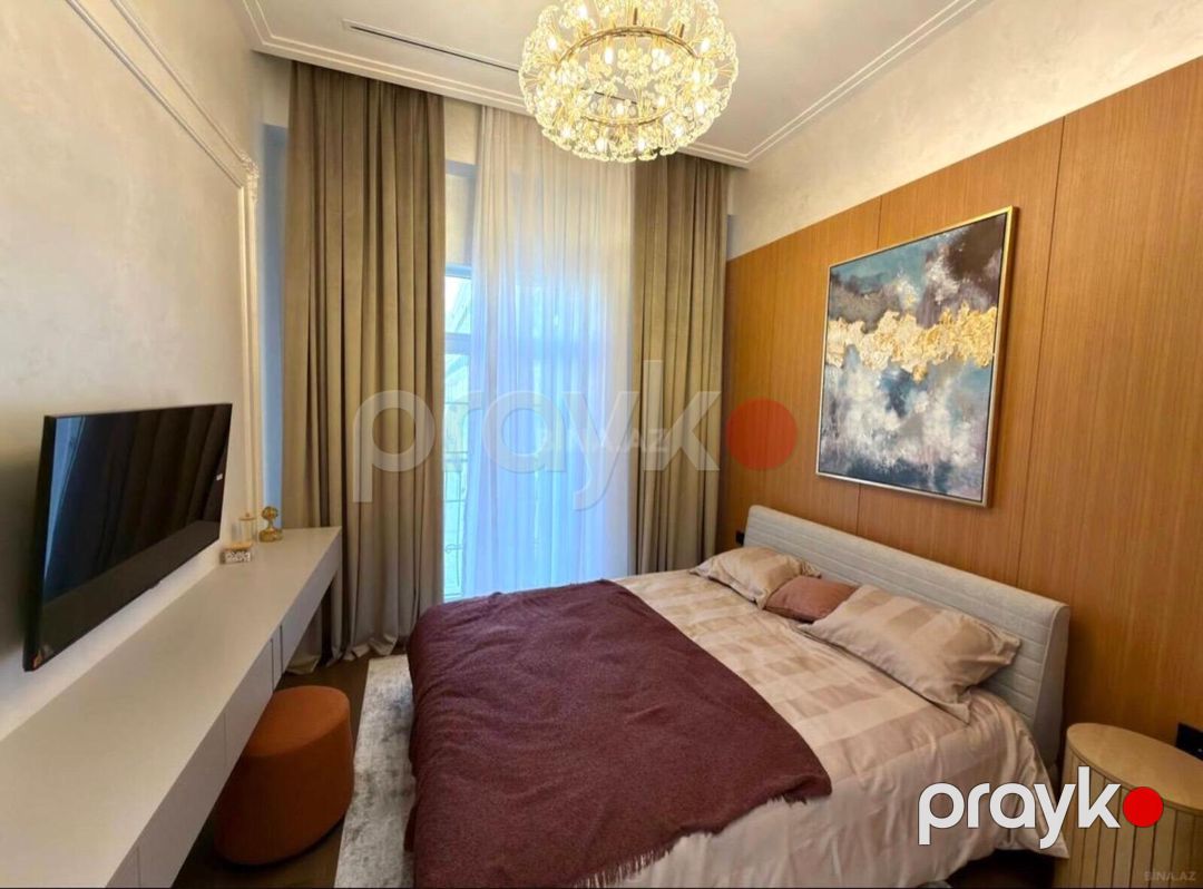 İcarəyə verilir 3 otaqlı yeni tikili 140 m² — Mənzil, Bakı (7)
