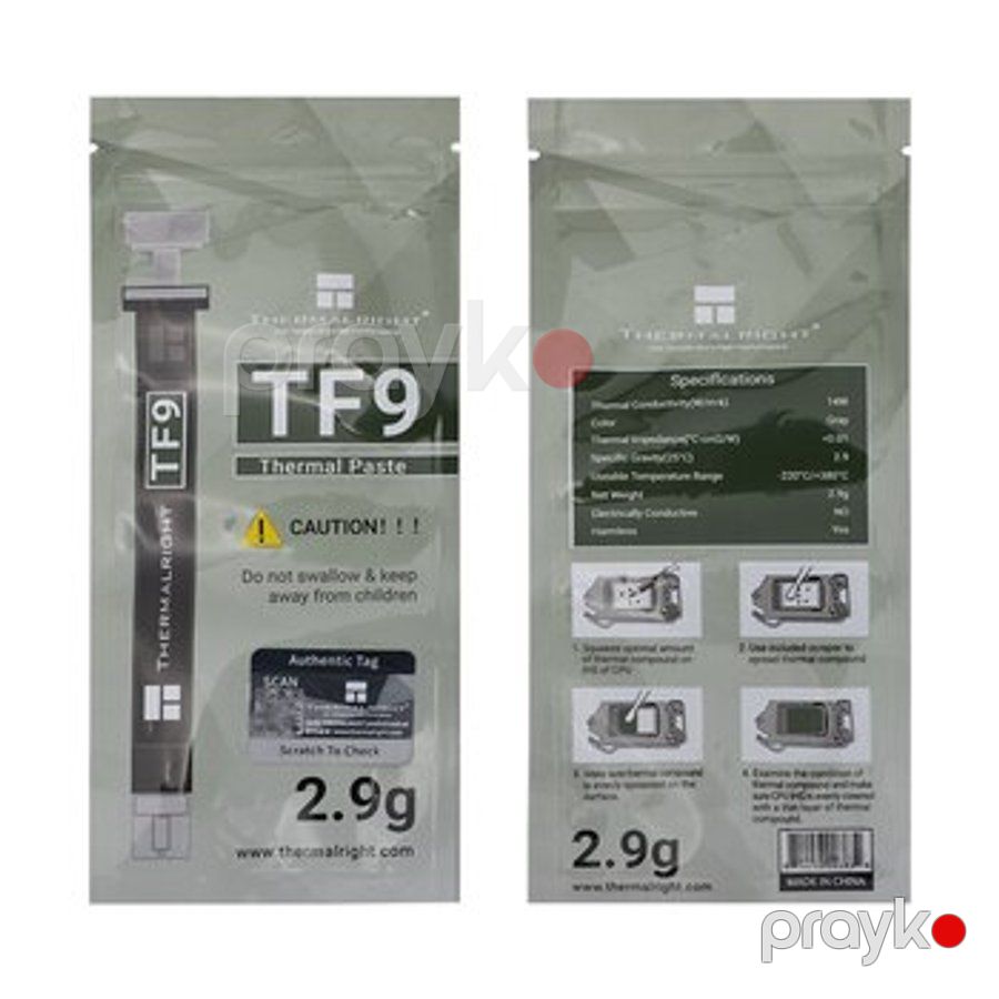 Thermalright TF9 Termal Pasta Grease 1.5g — Masaüstü kompüterlər, Bakı (2)