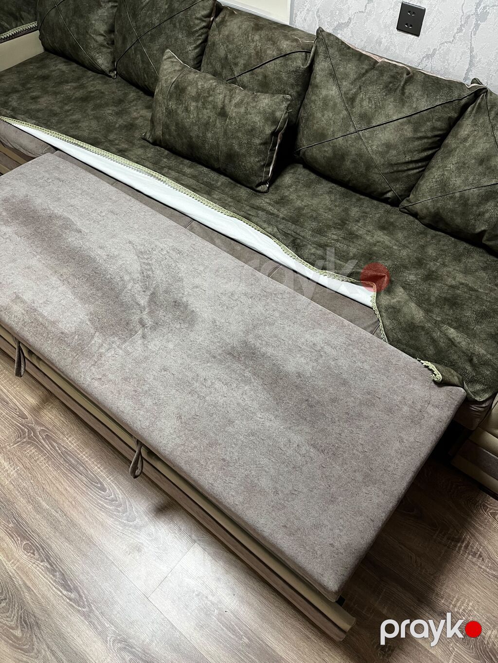 Divan heç bir prablemi yoxdu 3 metr uznu aclir yataq olur bazsda — Mebel, Bakı (4)