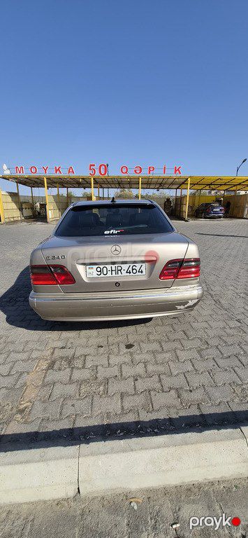 Mercedes E 240, 2.4 L, 2000 il, 460 541 km — Avtomobillər, Bakı (2)