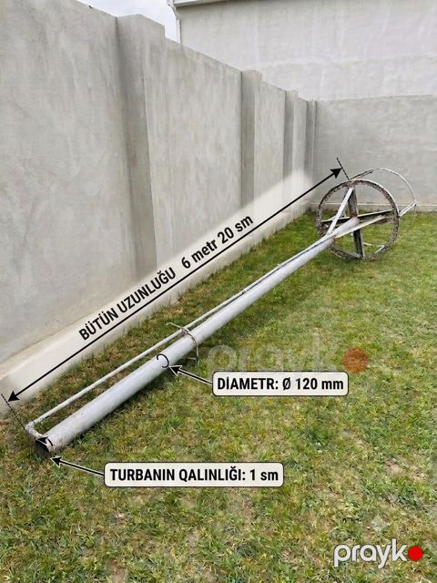 Metalkonstruksiya boru dirək – su çəni üçün Xüsusiyyətlər: - Ümumi — Zaqatala