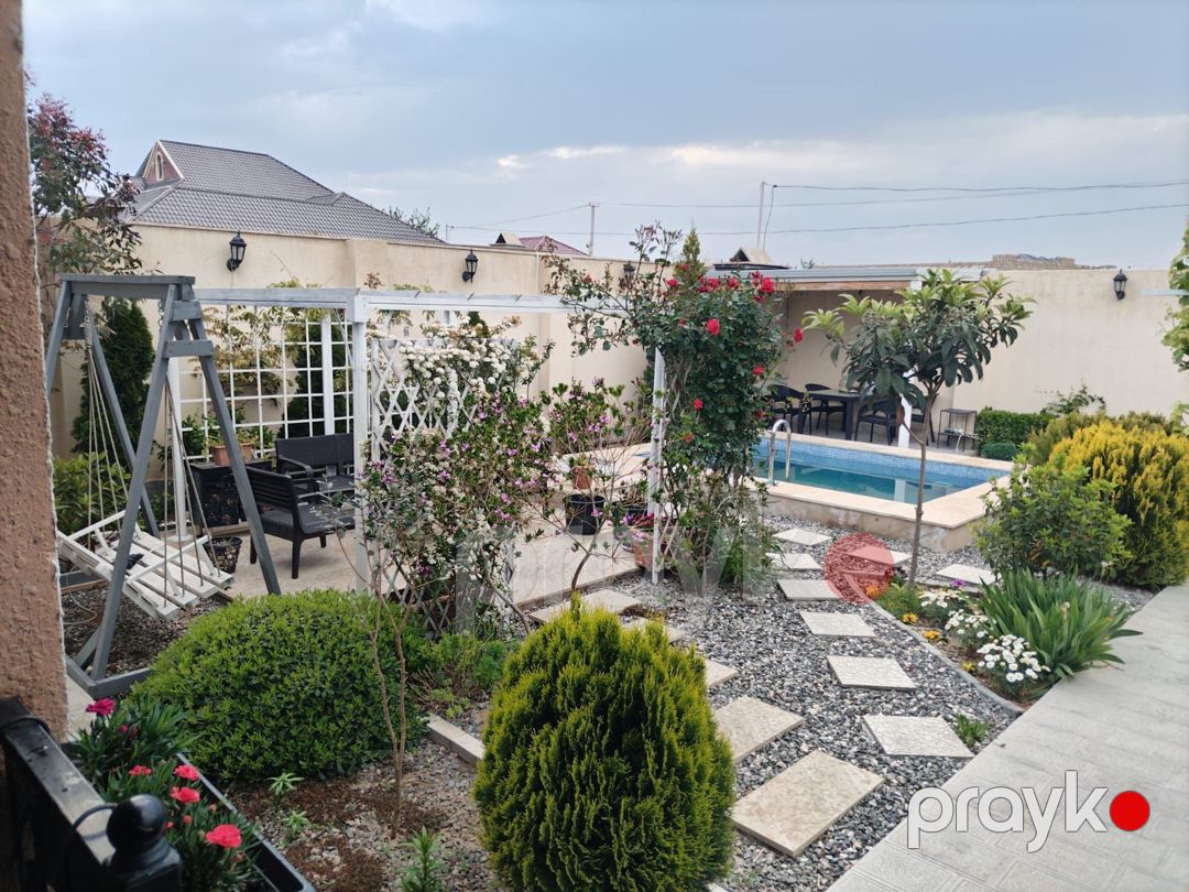Satılır 3 otaqlı həyət evi/bağ evi 120 m² — Ev, villa, Bakı (4)