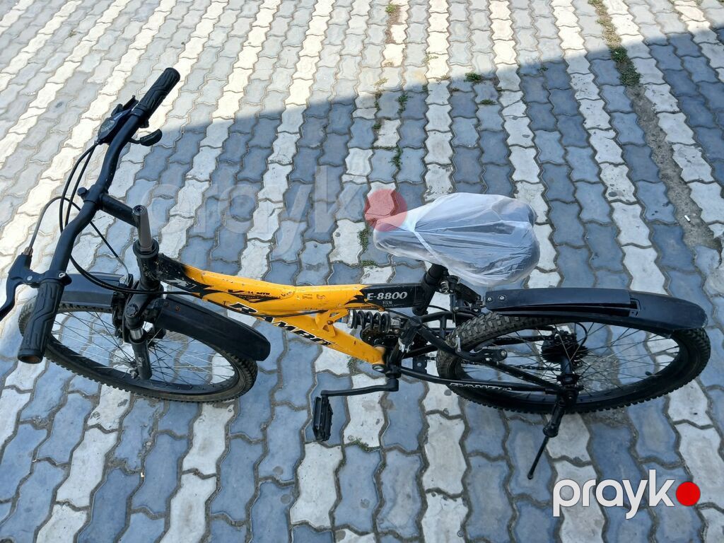 Rambo E-8800 dağ velosipedi - Çərçivə: amortizatorlu, tam asqılı — Dağ velosipedləri, Bakı (3)