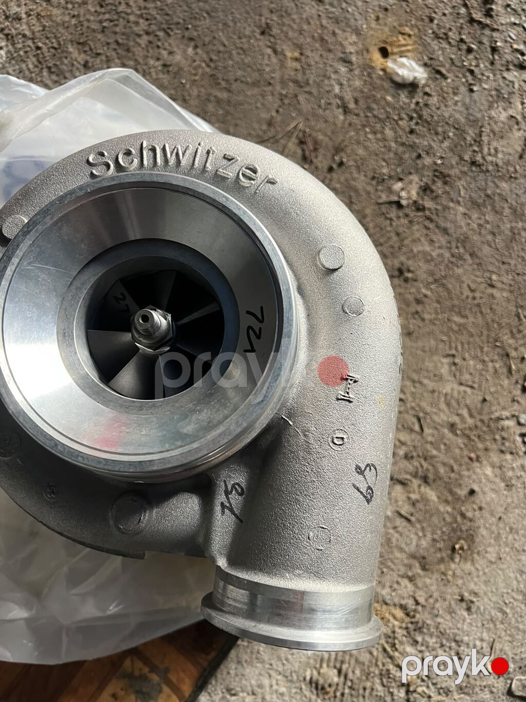 Schwitzer turbodoldurucu (turbocharger) - Brend/model: Schwitzer — Mühərriklər, Digah (3)