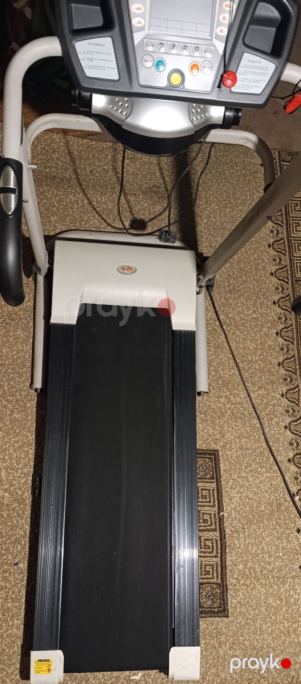 Satılır Elektrik qaçış trenajoru – HM markalı - Elektriklə — Koşu simulyatorları, Bakı (3)