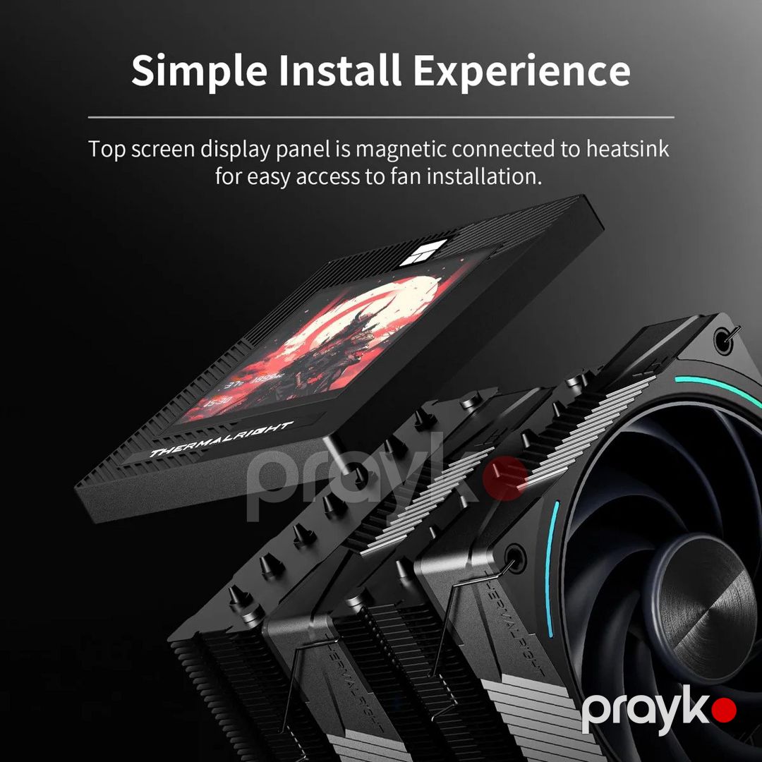 CPU Cooler ThermalRight Phantom Spirit 120 Vision EVO — Kompüterlər və noutbuklar, Bakı (4)