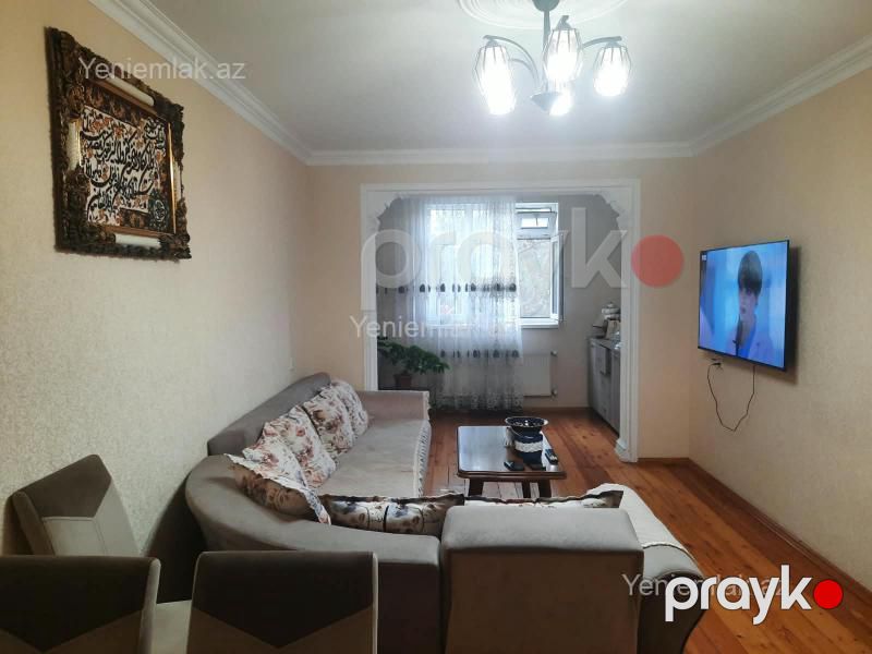 Satılır 3 otaqlı Bina evi menzil (Köhnə tikili), 68 m², 8-ci mikrorayon — Mənzil, Sumqayıt (2)