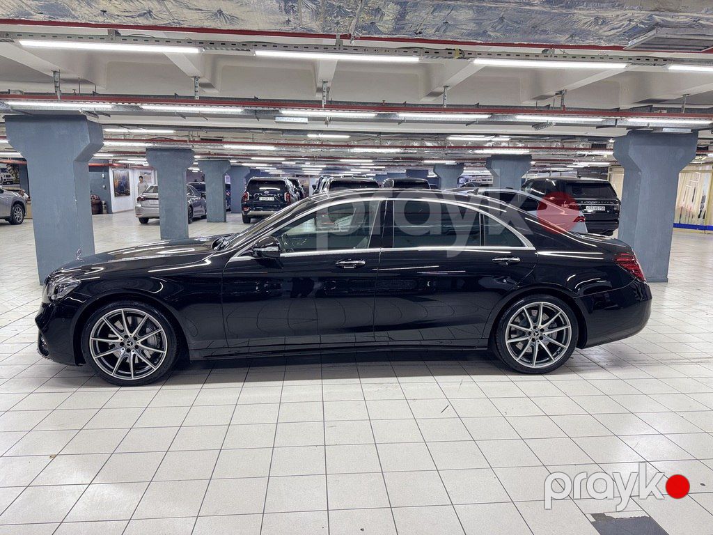 Mercedes S 560 4MATIC, 4.0 L, 2018 il, 60 000 km — Avtomobillər, Bakı (4)