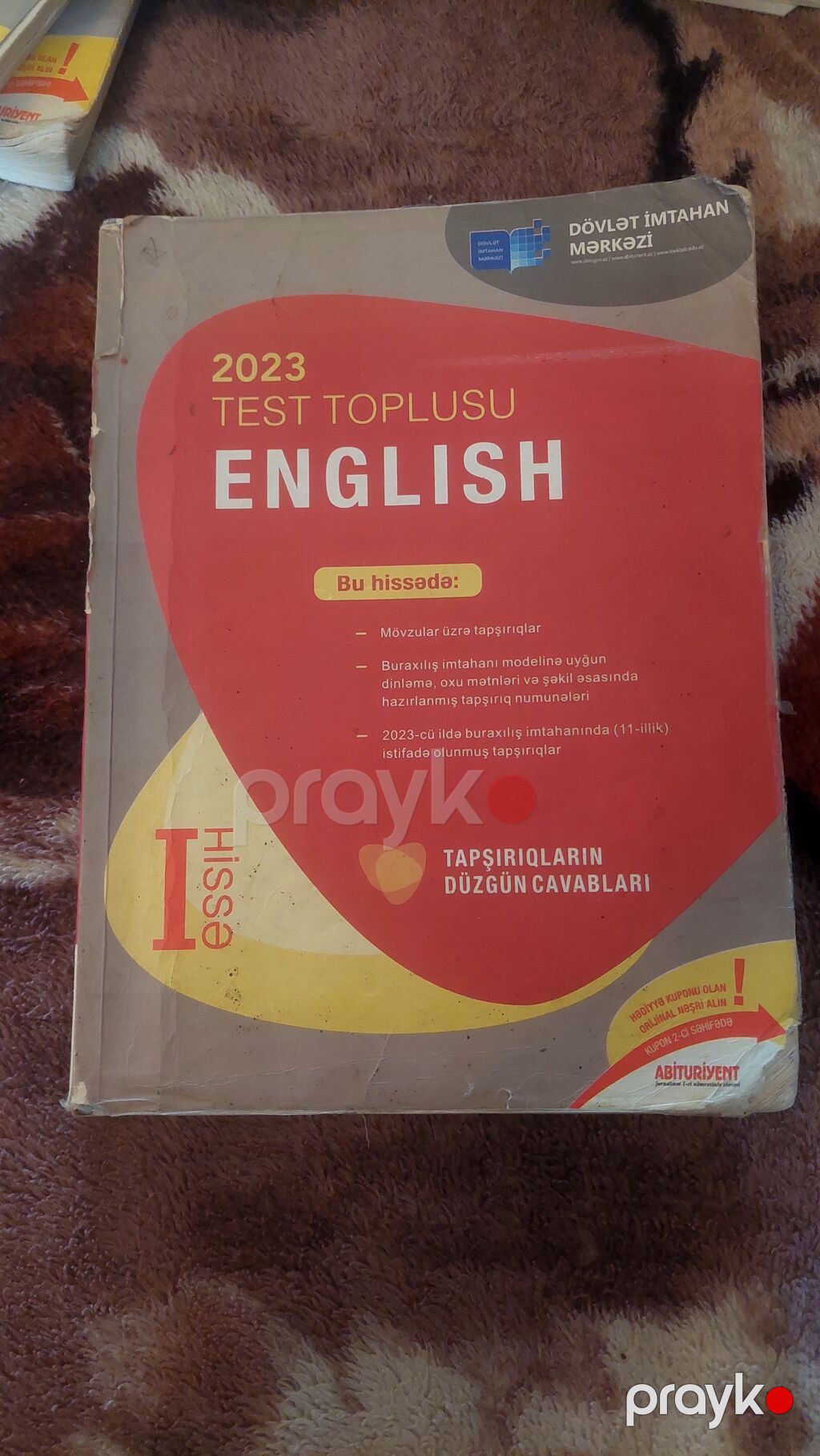 Məhsul: Abituriyent hazırlığı üçün test topluları və dərs vəsaiti — Kitablar, Bakı (3)