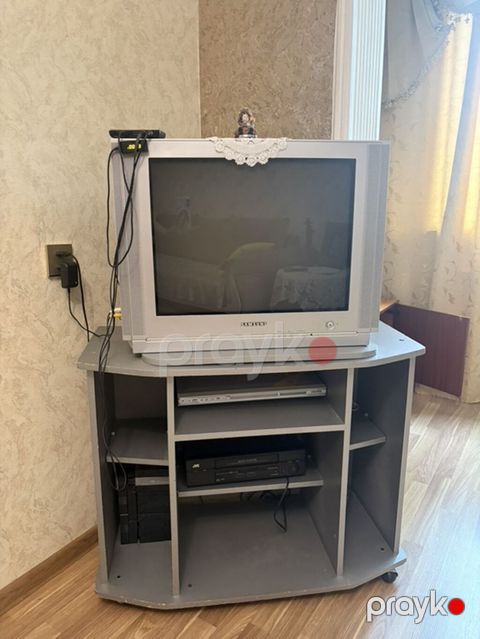 Samsung katod şüalı (CRT) televizor + TV stendi və qoşulu avadanlıqlar — Bakı