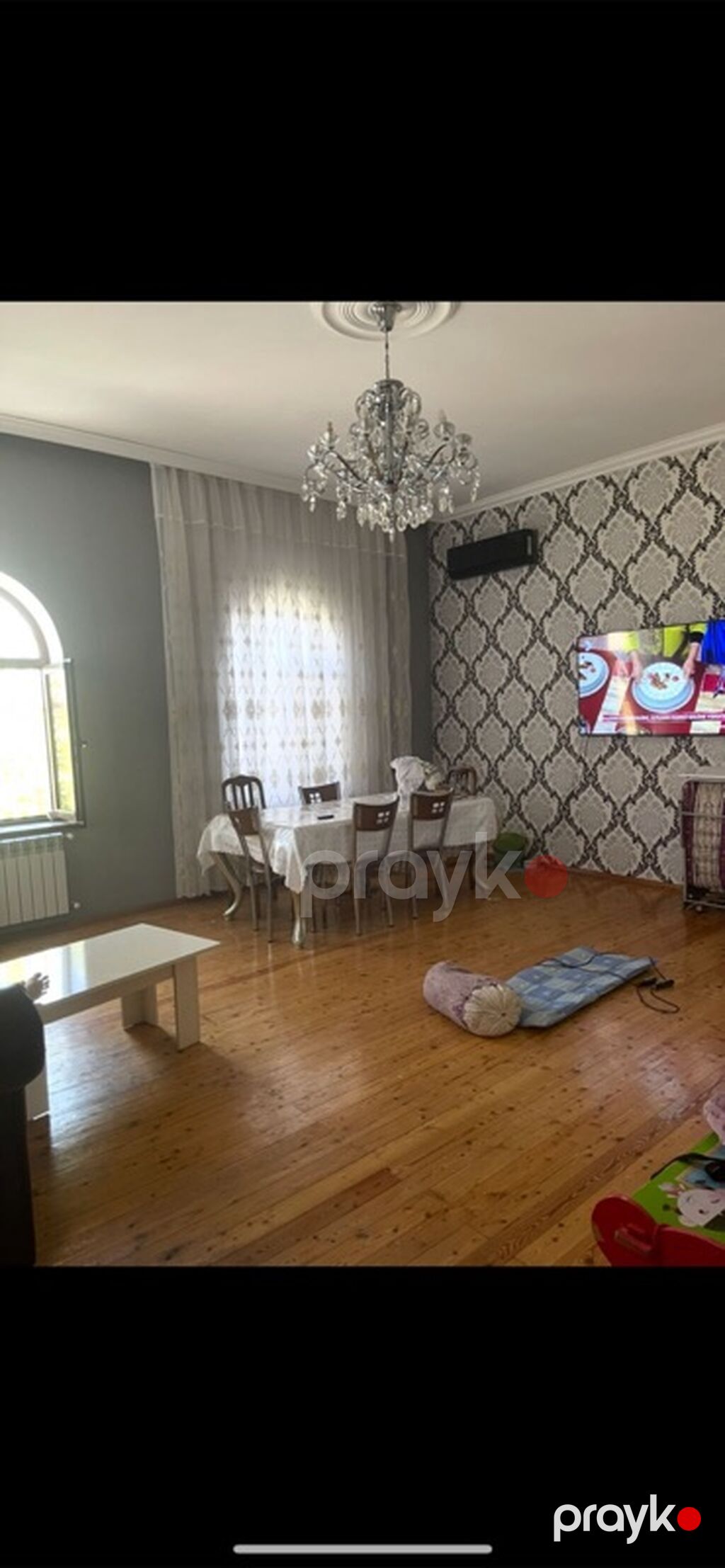 Hovuzlu həyət evi - Geniş, tam daş hasarla əhatələnmiş həyət — Ev, villa, Digah (5)