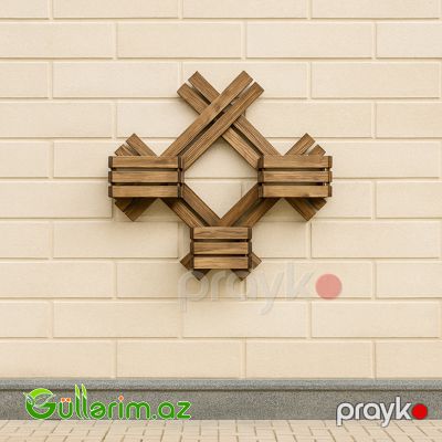 Taxta dibçək (Əl işi) 053
