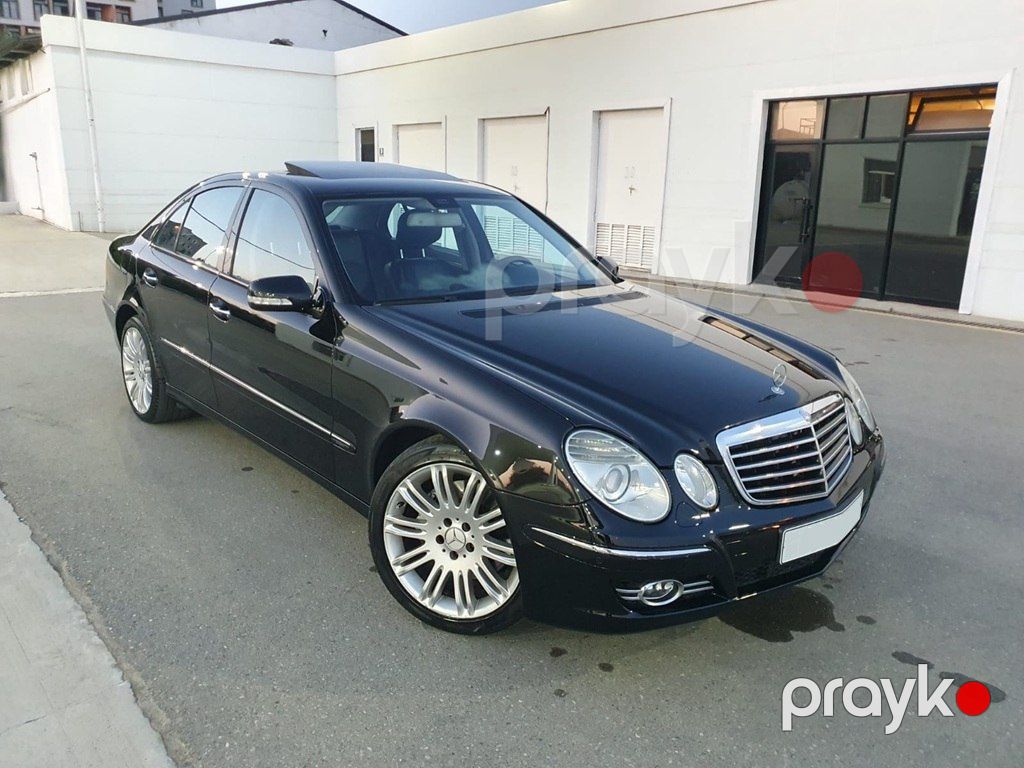 Mercedes E 230, 2.5 L, 2007 il, 328 000 km — Avtomobillər, Bakı (3)