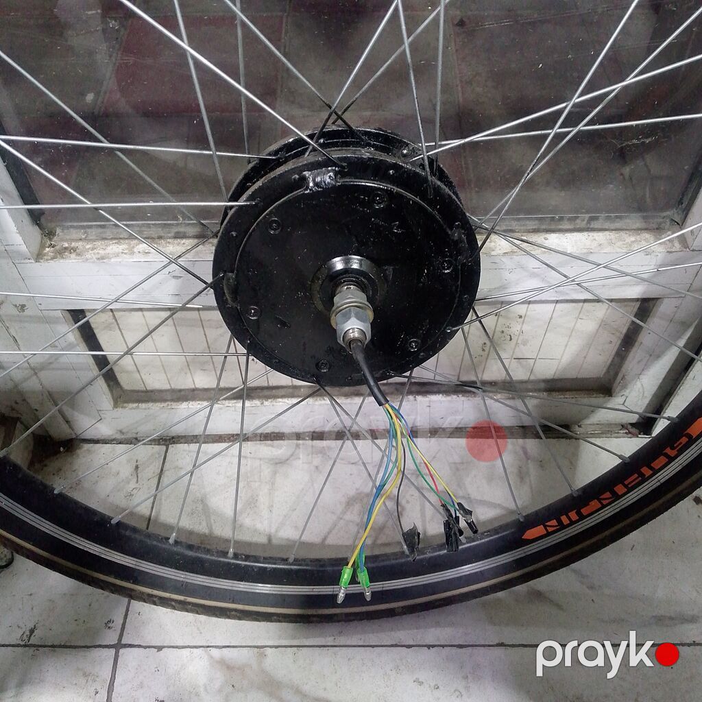 Elektrikli velosiped üçün ön təkər komplekti 350watt 36 volt - Ölçü — Ehtiyat hissələri və aksesuarlar, Sabirabad (2)