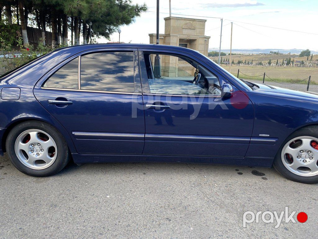 Mercedes E 240, 2.4 L, 1999 il, 250 000 km — Avtomobillər, Qazax (4)