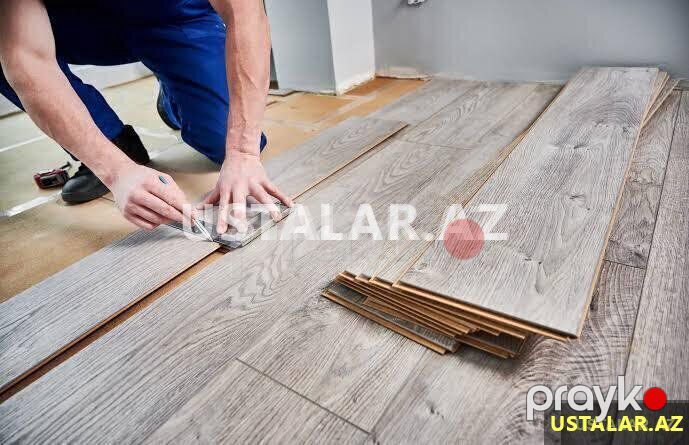 Parket və laminat ustasi — Döşəmə və tavan işləri, Bakı (2)