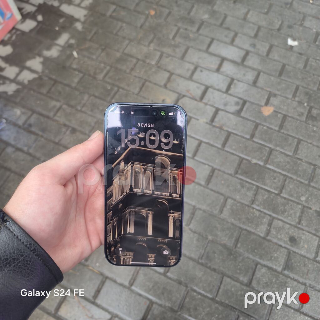 IPhone 17 Pro, 256 GB, Blue Titanium, Zəmanət, Kredit, Barmaq izi — Apple iPhone, Bakı (2)