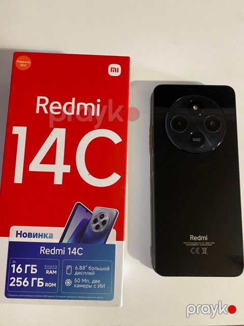 Xiaomi Redmi 14C Midnight Black 256GB/8GB — Bakı