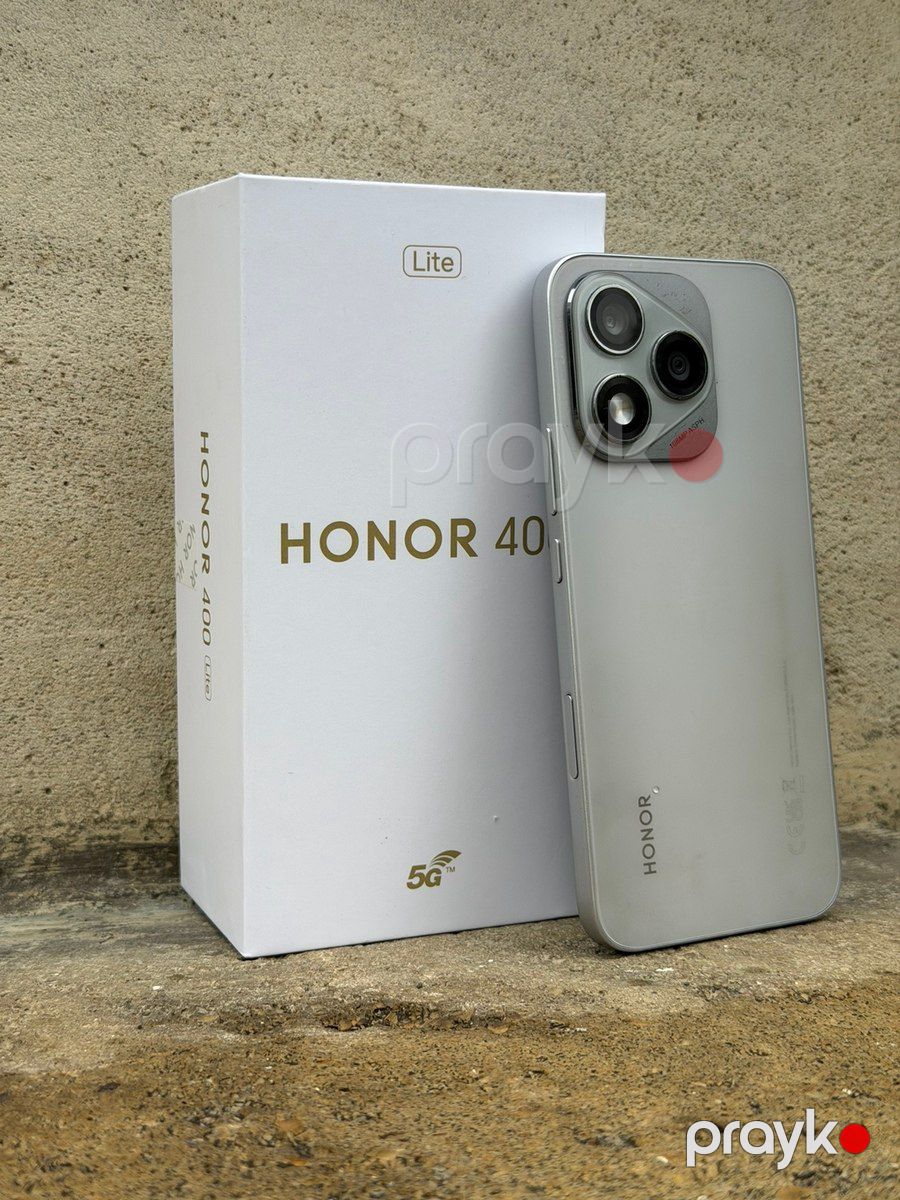 Honor 400 Lite Velvet Grey 256GB/8GB — Smartfonlar, Bakı (3)