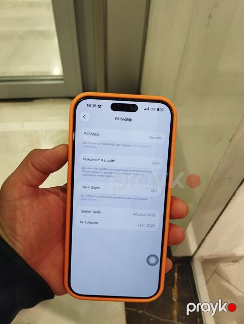 Apple iPhone 17 Pro Max Cosmic Orange 256GB/12GB — Bakı