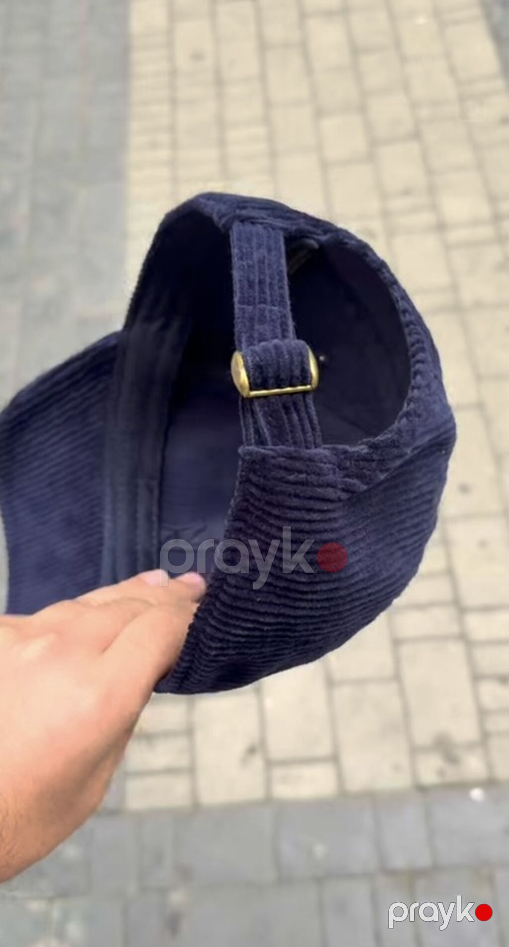 Körpüşonlu korduroy beysbol papağı - Material: qalın, yumşaq korduroy — Baş geyimi, Bakı (3)