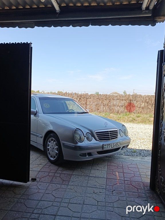 Mercedes E 240, 2.6 L, 2000 il, 380 000 km — Avtomobillər, Şirvan (10)