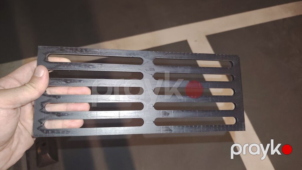Plastik ventilyasiya qəfəsi/örtüyü (şəbəkə) - Material: sərt, qalın — Hava kanalları, Bakı (2)