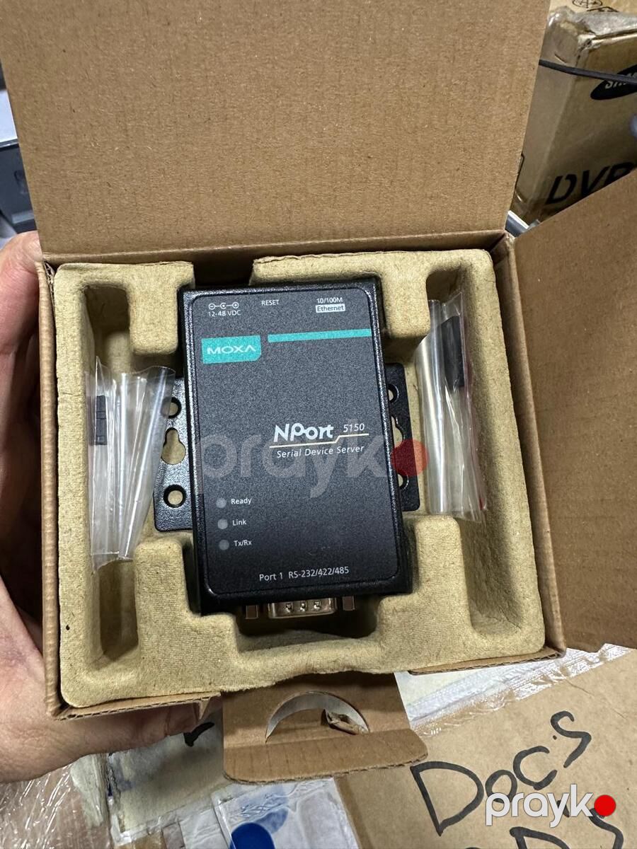 Moxa NPort 5150 1-Port RS-232/422/485 Device Server — Kompüterlər və noutbuklar, Bakı (4)