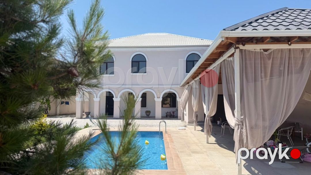 Satılır 6 otaqlı həyət evi/bağ evi 300 m² — Ev, villa, Bakı (4)