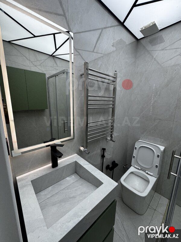 Nəsimi rayonunda 2 otaqlı Yeni tikili Kirayə verilir, 55 m² — Mənzil, Bakı (2)