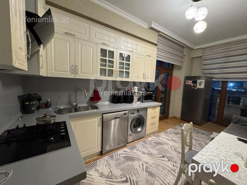 Satılır 3 otaqlı Bina evi menzil (Yeni tikili), 107 m², Nizami rayonu — Mənzil, Bakı (7)