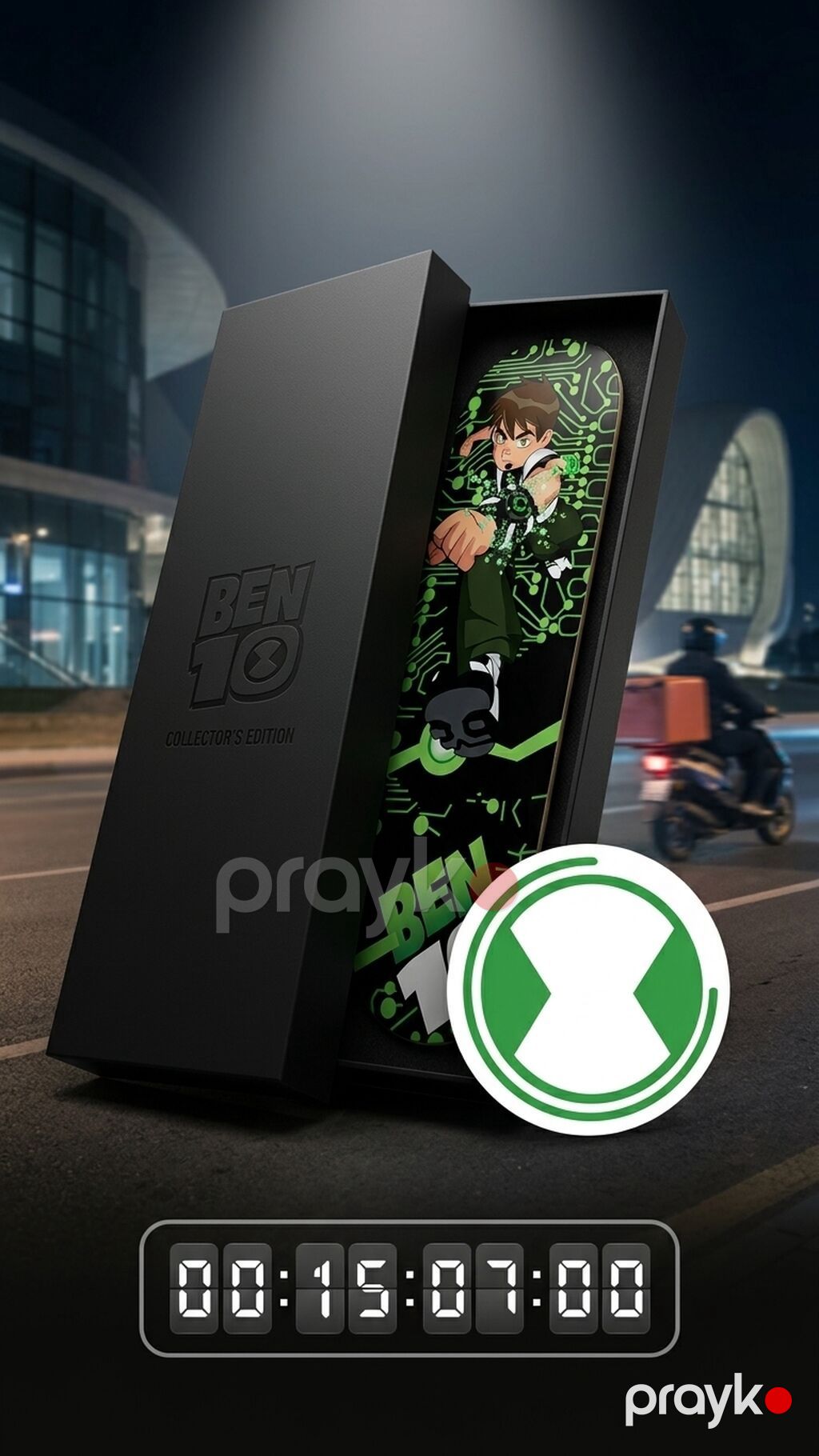Uşaq və Yeniyetmə üçün Ben 10 Skeytbord (Skateboard) Skeyt 28₼ yox — Skeytbordlar, Güzdək (5)