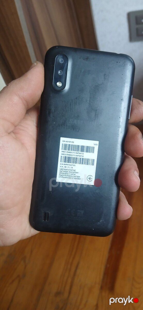 Samsung Galaxy A01 Black 16GB/2GB — Smartfonlar, Bakı (2)