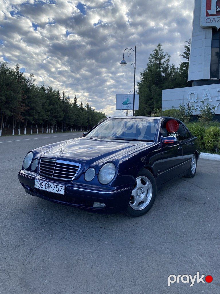 Mercedes E 240, 2.4 L, 1999 il, 250 000 km — Avtomobillər, Qazax (8)