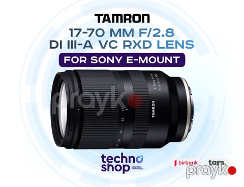 Linza "Tamron 17-70 mm f/2.8 DI Iıı-a VC RXD For Sony E-Mount" — Bakı