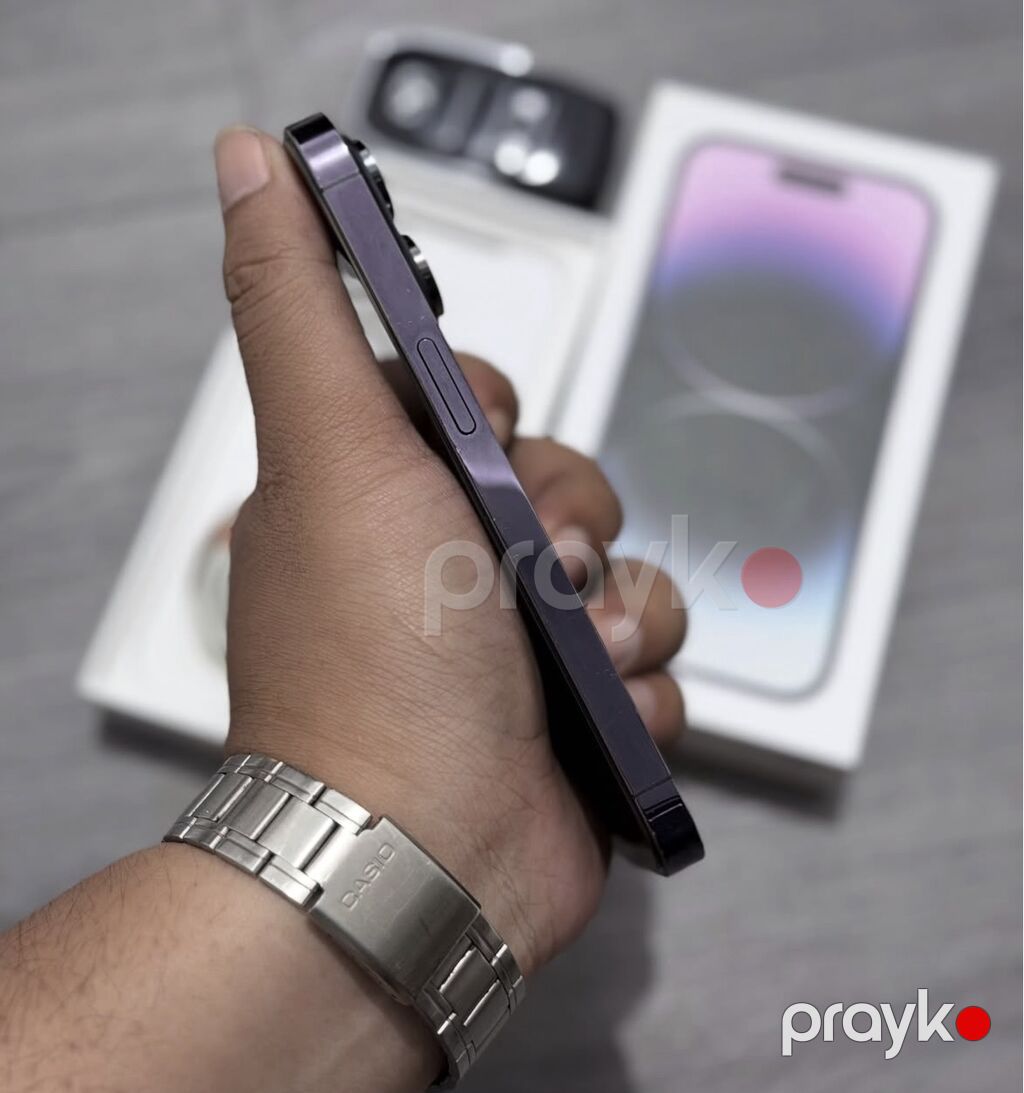 IPhone 14 Pro, 256 GB, Deep Purple, Zəmanət, Simsiz şarj, Face ID — Apple iPhone, Bakı (2)