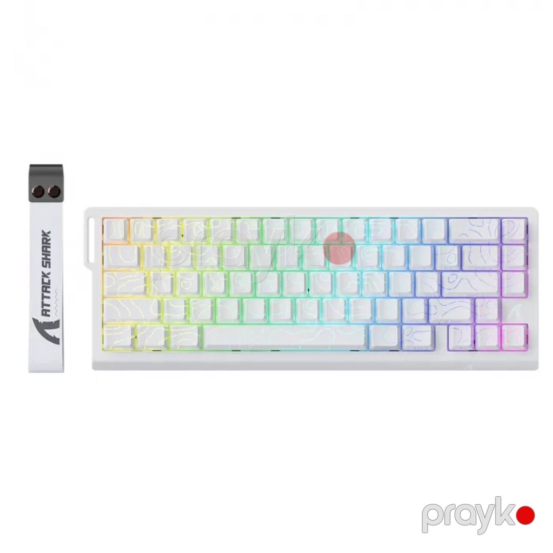 Klaviatura Attack Shark X68MAX — Periferik cihazlar, Bakı (2)