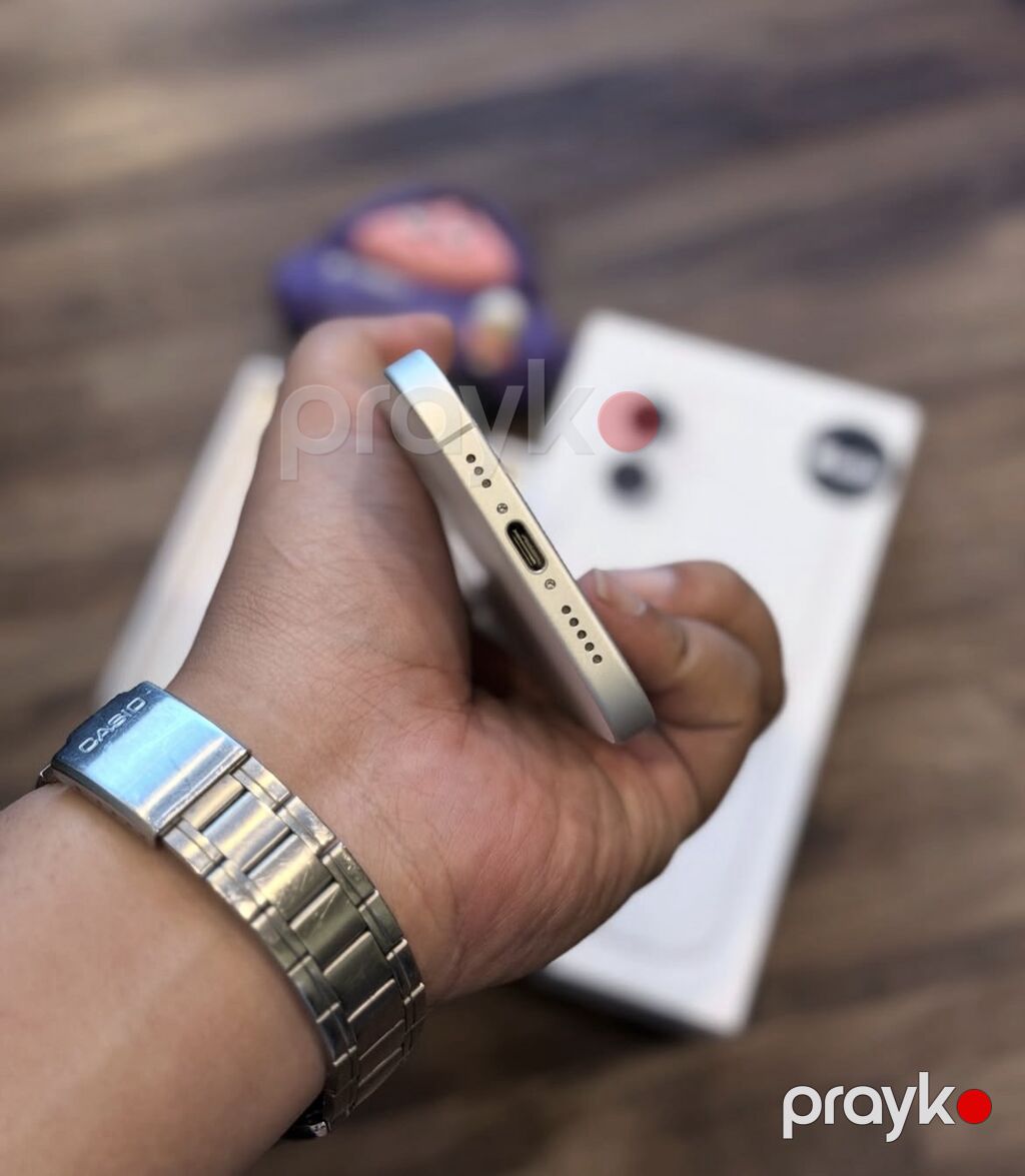 IPhone 16, 128 GB, Ağ, Zəmanət, Simsiz şarj, Face ID — Apple iPhone, Bakı (5)
