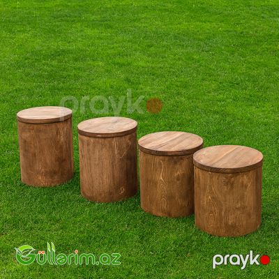 Taxta Oturacaq (Əl işi) — Bağ dekorasiyası, Bakı (2)