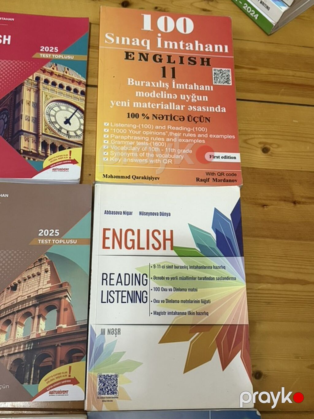 Azerbaycan dili guven gayda 5manat ingilis dili reading, listening 6 — Kitablar, Digah (2)